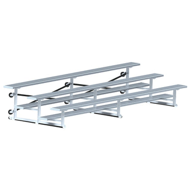Bleacher - 15 ft. (3 Row - Single Foot Plank) -Tip & Roll